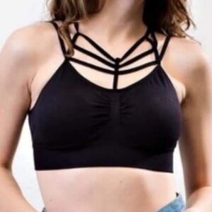 Choice Black Seamless Bralette